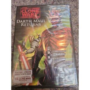 Star Wars: The Clone Wars - Darth Maul Returns (DVD, 2013) New Factory Sealed